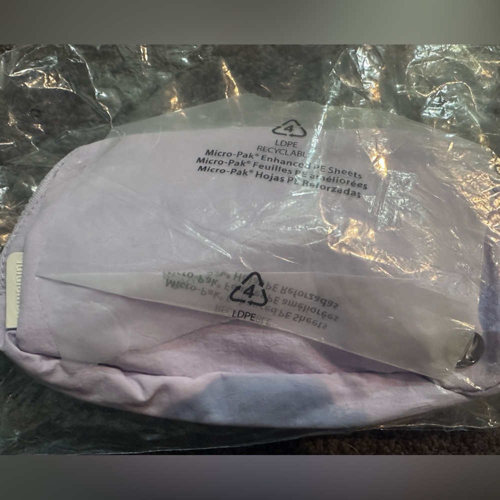 Lavender Lululemon Belt Bag